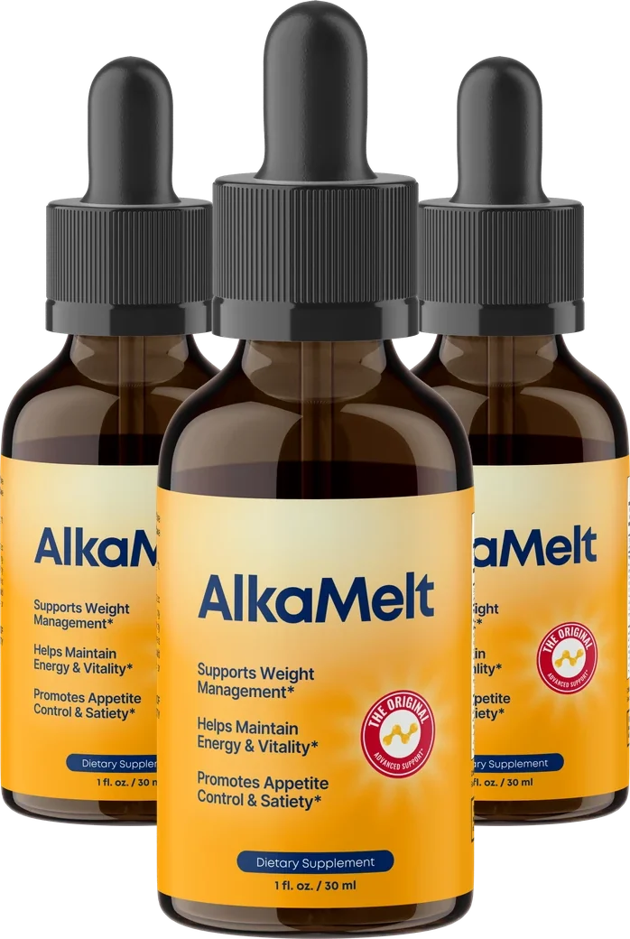 AlkaMelt 3 Bottles package